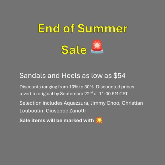 💥END OF SUMMER SALE!!!!🚨 - Picture 1 of 1